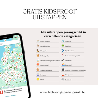 Gratis uitstappen in Belgie en  Nederland