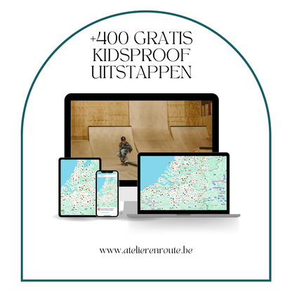 Meer dan 400 gratis kidsproof uitstappen uitstappen met kinderen door HipHoera gepakt & gezakt Google Maps kaart