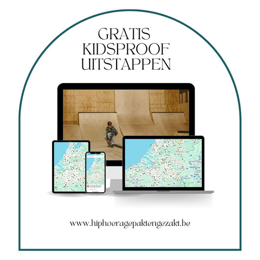 Meer dan 400 gratis kidsproof uitstappen uitstappen met kinderen door HipHoera gepakt & gezakt Google Maps kaart