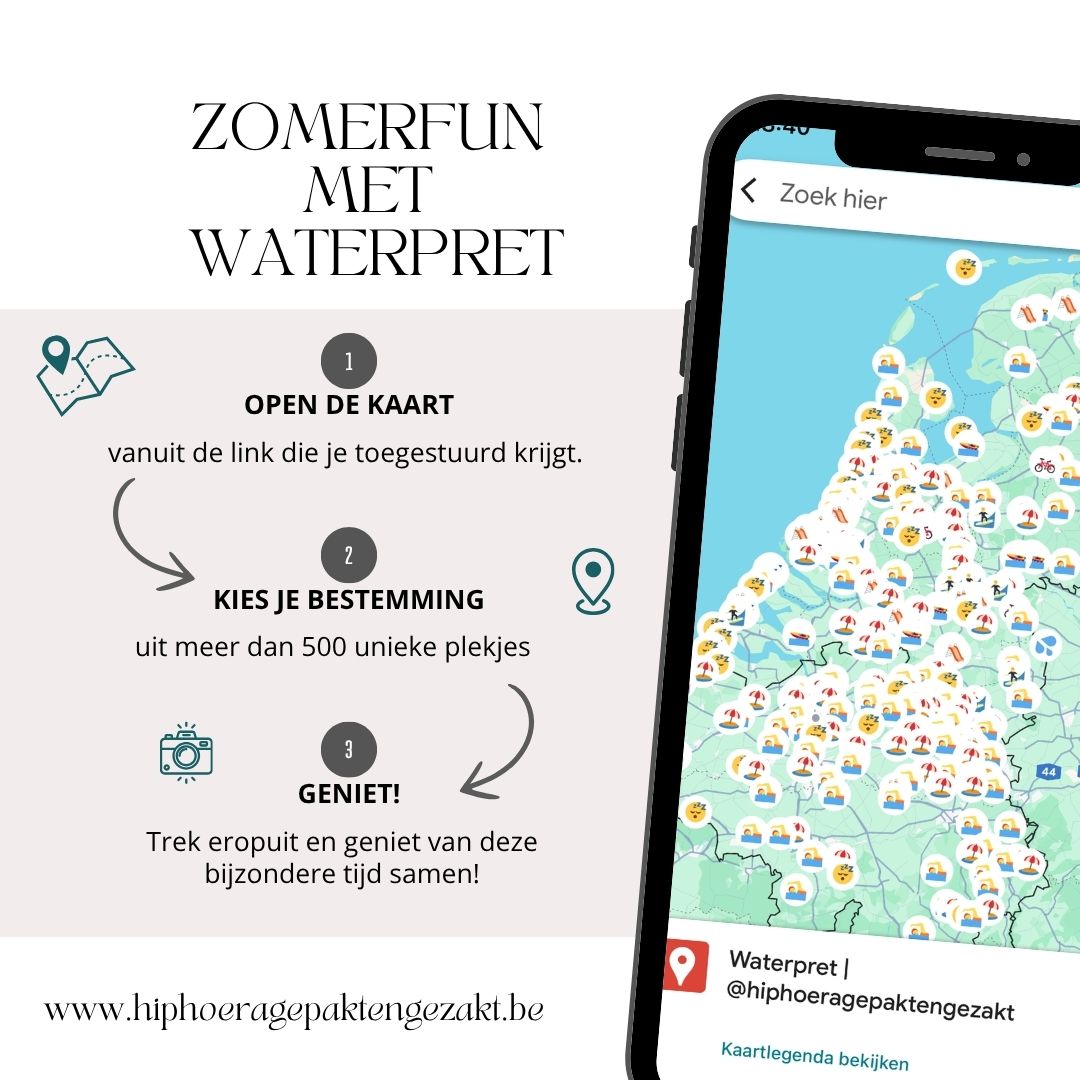 Google mapskaart waterpret