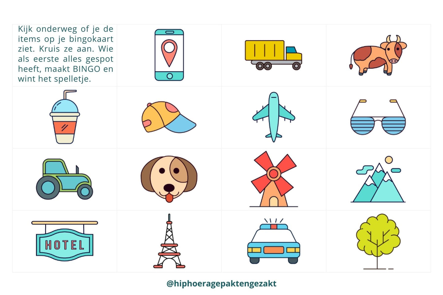 HipHoera gepakt en gezakt gratis Autobingo 3