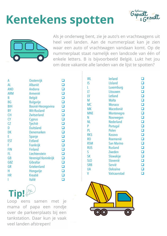 gratis nummerplaatbingo nummerplaatsafari