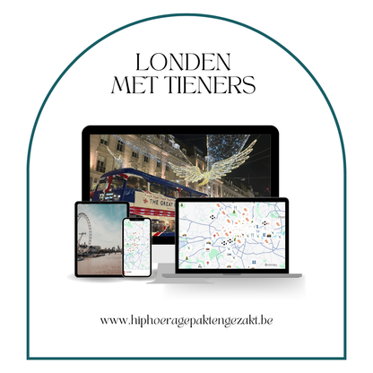 Kerst in Londen met tieners. De complete Google Maps-gids voor een magische citytrip vol lichtjes en kerstmarkten.