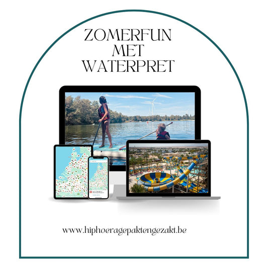 Google mapskaart zomer met waterpret