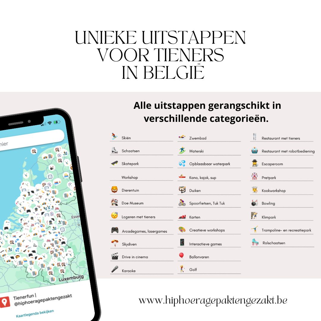 unieke uitstappen voor tieners